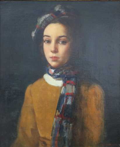 Evelyne als 18-jarige